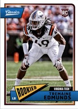 2018 Classics #241 Tremaine Edmunds RC - FB