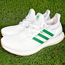 Adidas Ultraboost 1.0 Women's sz 6.5 White Green Running Shoes Sneakers JH9210