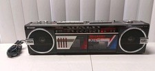 SHARP Stereo Radio Cassette Recorder WQ-561 Japan Tested Working Clean