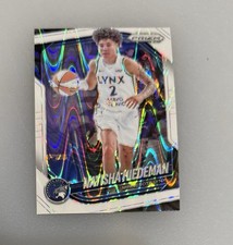 2025 Panini Prizm WNBA #53 Natisha Hiedeman White Seismic