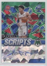 2020 Panini Mosaic Rookie Scripts Green Ice Prizm Killian Hayes #RS-KIL Auto 2y0