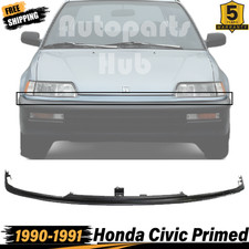 New Front Bumper Trim Compatible With 1990-1991 Honda Civic Primed