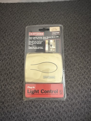 #ad NEW Craftsman Plug In Light Control NOS UNOPENED $9.96