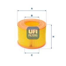 UFI Luftfilter Filtereinsatz für Renault 19 II Cabriolet 1.8 Megane Scenic