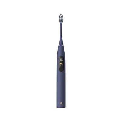 Oclean X Pro Schallzahnbürste Farbdisplay 32 Intensitäten Blau