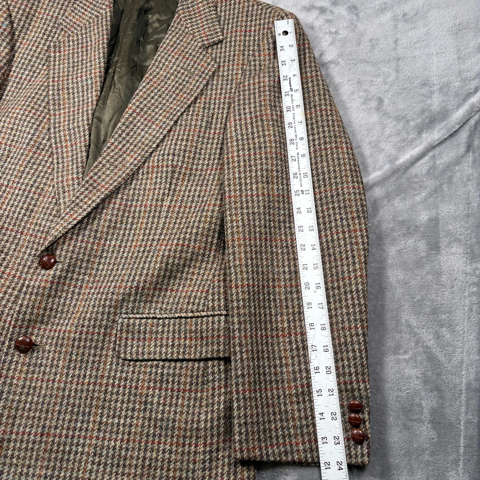 Brooks Brothers Blazer Sport Coat Mens 40 Multicolor Single Breasted Notch Lapel image 6