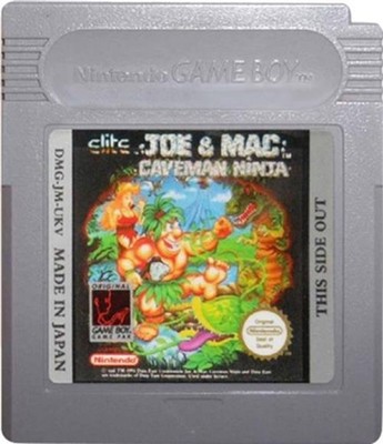 Joe & Mac Caveman Ninja - Nintendo Game Boy Gameboy Action Platformer Videospiel