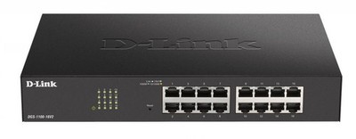 D-Link DGS 1100-16V2 Smart Switch 16 x Netzwerk Switch 1 Gbps DGS-1100-16V2