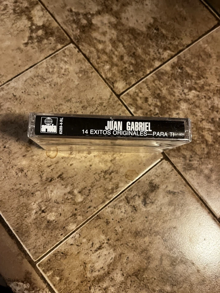 Juan Gabriel 14 Exitos Originales Para Ti Cassette Tape VTG 80s Spanish Sealed  - Image 3 of 3