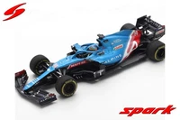 Spark S7664 1/43 Alpine A521 Nr. 14 Alpine F1 Bahrain Gp 2021 Fernando Alonso