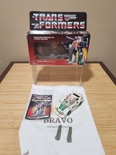 Vintage G1 Transformers Wheeljack Incomplete 1984 Hasbro Takara & Box