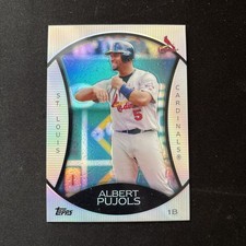 🔥 2010 Topps - Wal-Mart Platinum Legends Chrome Cereal Albert Pujols #PC5