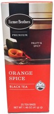 Farmer Brothers Orange Spice Black Tea 25 Cou...