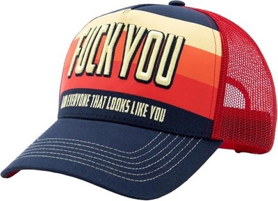 KING KEROSIN   TRUCKER CAP SNAP BACK KÄPPI KAPPE `FUCK YOU` 374 NEU