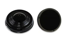 3-Hole Black Desktop Weighted Flag Stand Base for 4x6 inch flags