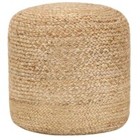 Handgefertigter Sitzpuff 40 X 45 Cm Jute