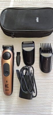 King C. Gillette elektrischer Bartschneider Barttrimmer Pro mit Präzisionsrad