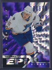 BRETT HULL - 1997 Pinnacle Epix Season PURPLE #E18
