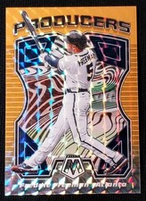 2021 Panini Mosaic Freddie Freeman #P1 Producers Orange Prizm Parallel /99