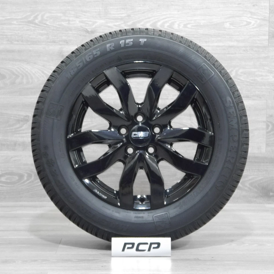 ⭐⭐⭐ VW Polo AW A1 GB Ibiza KJ Fabia 4 Winterräder 185/65 R15 Winterreifen #65 - Bild 3 von 4