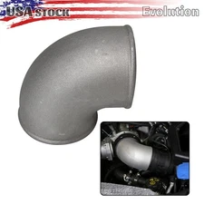 Universal 3.5" Cast Aluminum Elbow Pipe 90 Degree for Turbo intercooler Intake