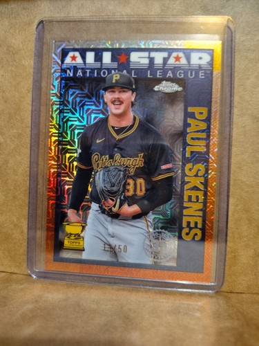 2025 Topps Chrome Paul Skenes All-Star Rookie Mojo #13/50 - #90ASC-17 Pirates