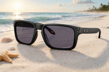 Oakley Holbrook XXL Matte Black/Prizm Grey 61 mm Sunglasses OO9487-0161