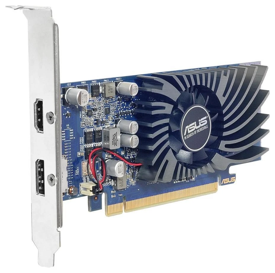 GeForce GT 1030 2GB GDDR5 Low Profile PCI-Express Graphics Card - GT1030-2G-BRK - Image 3 of 4