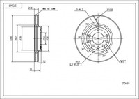 Hart Tarcze III 2X Bremsscheiben Ø 280 BelüFtet FüR Chevrolet Zafira Opel