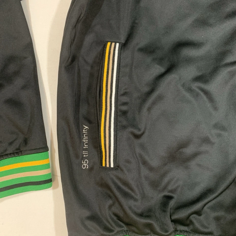 Lifted Research Group LRG Infinity Mens XL Track Infinity Varsity Jacket Striped - Image 3 of 4