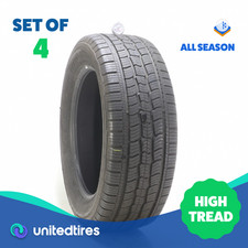 Set Of 4 Used 27555r20 Cooper Discoverer Htp Ii 117h - 9.5-11.532 Set Of 4 Used 27555r20 Cooper Discoverer Htp Ii 117h - 9.5-11.532
