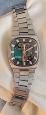 GORGEOUS 1973 #7396 SWISS Bulova Accutron Caliber 214 SPACEVIEW Men's Watch