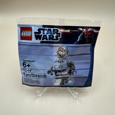 LEGO Star Wars: TC-14 Polybag (5000063) - New Sealed Chrome Protocol Droid Rare
