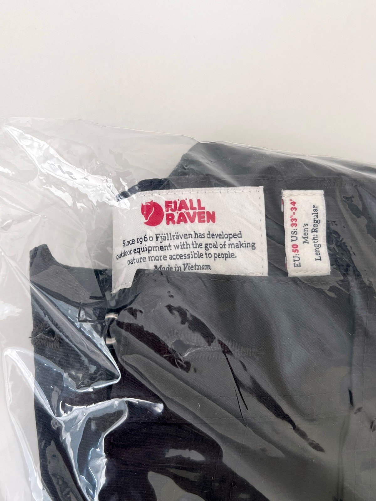 FJALLRAVEN ABISKO LITE TREKKING ZIP-OFF M MENS LONG DARK GREY EU 50 US 33"-34" image 4
