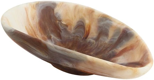 Uttermost 18109 Marchena 16"W Resin Decorative Bowl - Caramel - Picture 3 of 5