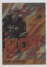 2013 Panini Toronto Fall Expo Score Hot Rookies Lava Flow Jamie Oleksiak g5j