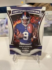 2024 Certified Football Certified Rookies Malik Nabers Giants RC 🔥