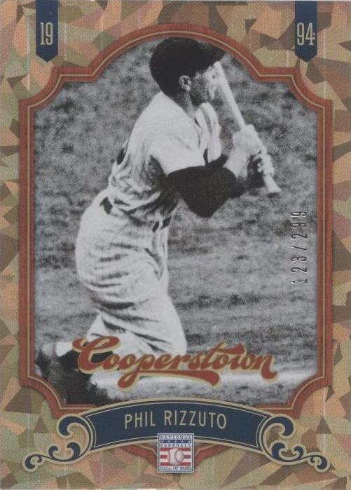 2012 Panini Cooperstown - Phil Rizzuto #96 Crystal Collection /299 for ...