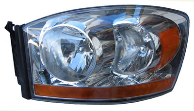 New Replacement Chrome Headlight Assembly LH / FOR 2006 DODGE RAM TRUCK