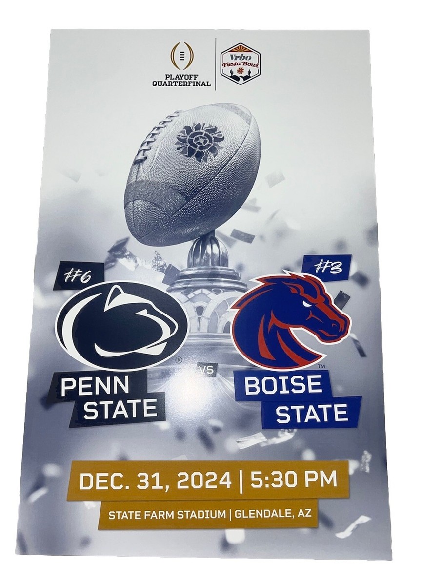 Fiesta Bowl 2024 2025 Penn State Boise State Playoffs Arizona