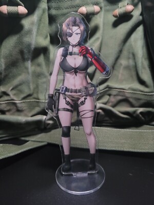 Metal Gear Solid V Phantom Pain anime girl pinup FEM SNAKE patch Acrylic Figure