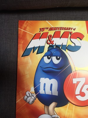 2016 SDCC Poster 11x17 Marvel M&M 75th Anniversary M&M's 75 Years