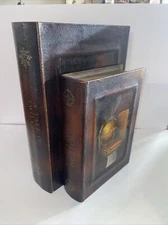 2 Hidden Safe Box Faux Vintage Look Book Safe Tale If Two Cities Hiss-a-book