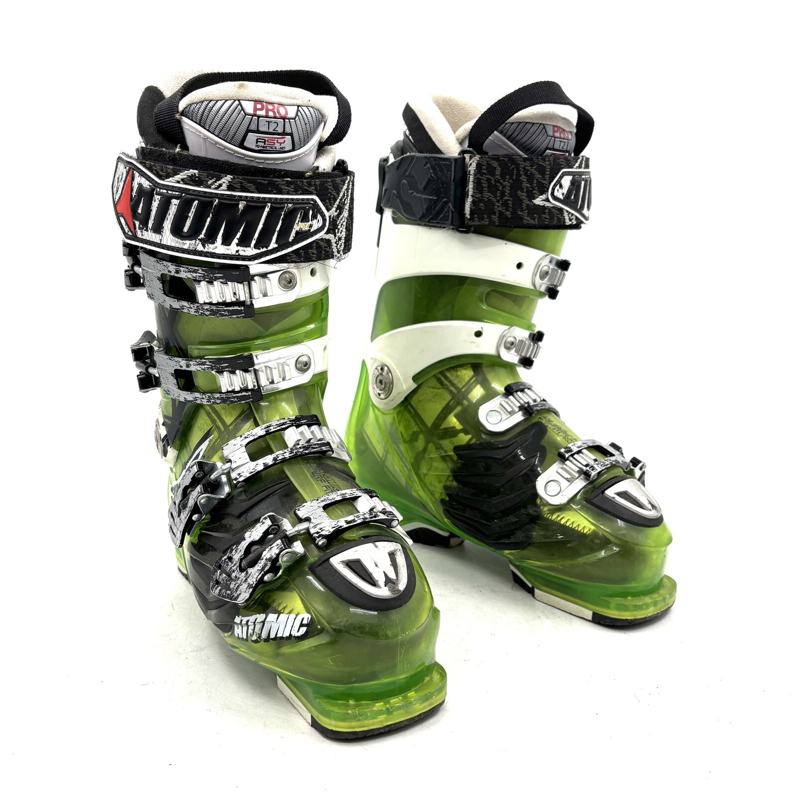 SALOMON Scarponi da sci downhill Atomic Hawx 110 verdi da uomo taglia 25 25 5