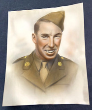 WWII US Army Soldiers 8x10 Portrait Photo
