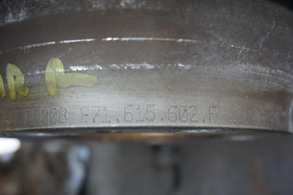 Juego de 2 rotores de freno de disco traseros izquierdo derecho 18 pulgadas OEM Porsche Panamera 971 2017+ Foto 4 de 4