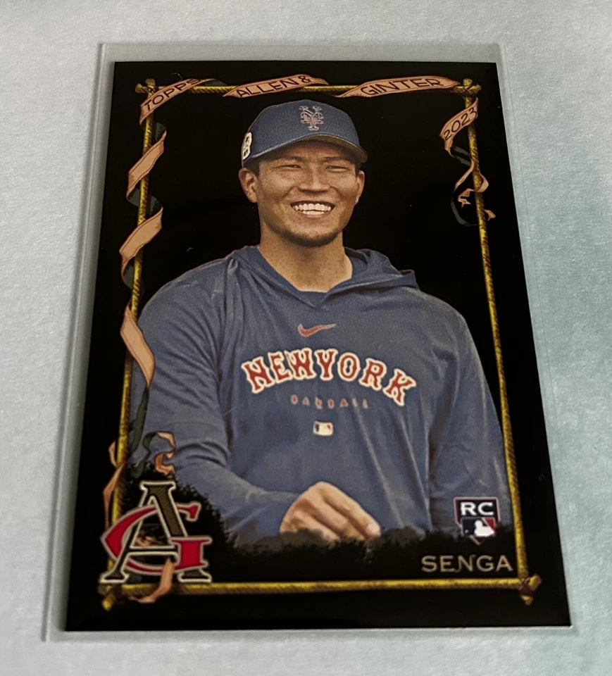 Kodai Senga 2023 Topps Allen & Ginter X #257 New York Mets Rookie RC - Image 2 of 4