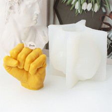 Stampo candela mano di Dio 3D silicone cemento gesso decorazione casa fai da te statua