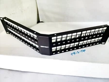 Signamax 48U-HDMMP-A 48 Port Angled High Density Panel