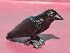 PLAYMOBIL FIGURA CUERVO NEGRO CUERVOS PÁJAROS PÁJARO BELÉN BOSQUE RANCHO CAMPO...